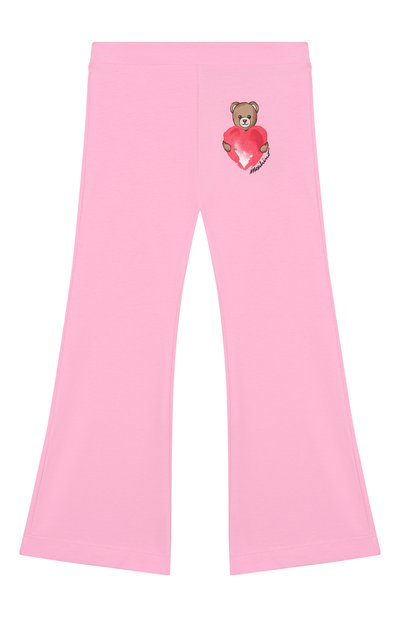 Комплект из футболки и брюк MOSCHINO розового цвета по цене 19950 руб., арт. HDG01P/LBA00, фото 4 Комплект из футболки и брюк MOSCHINO, арт. HDG01P/LBA00, фото 4