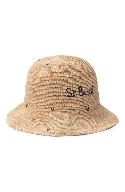Женская панама из рафии MC2 SAINT BARTH, арт. RHAT001-00882L/RAFFIA HAT