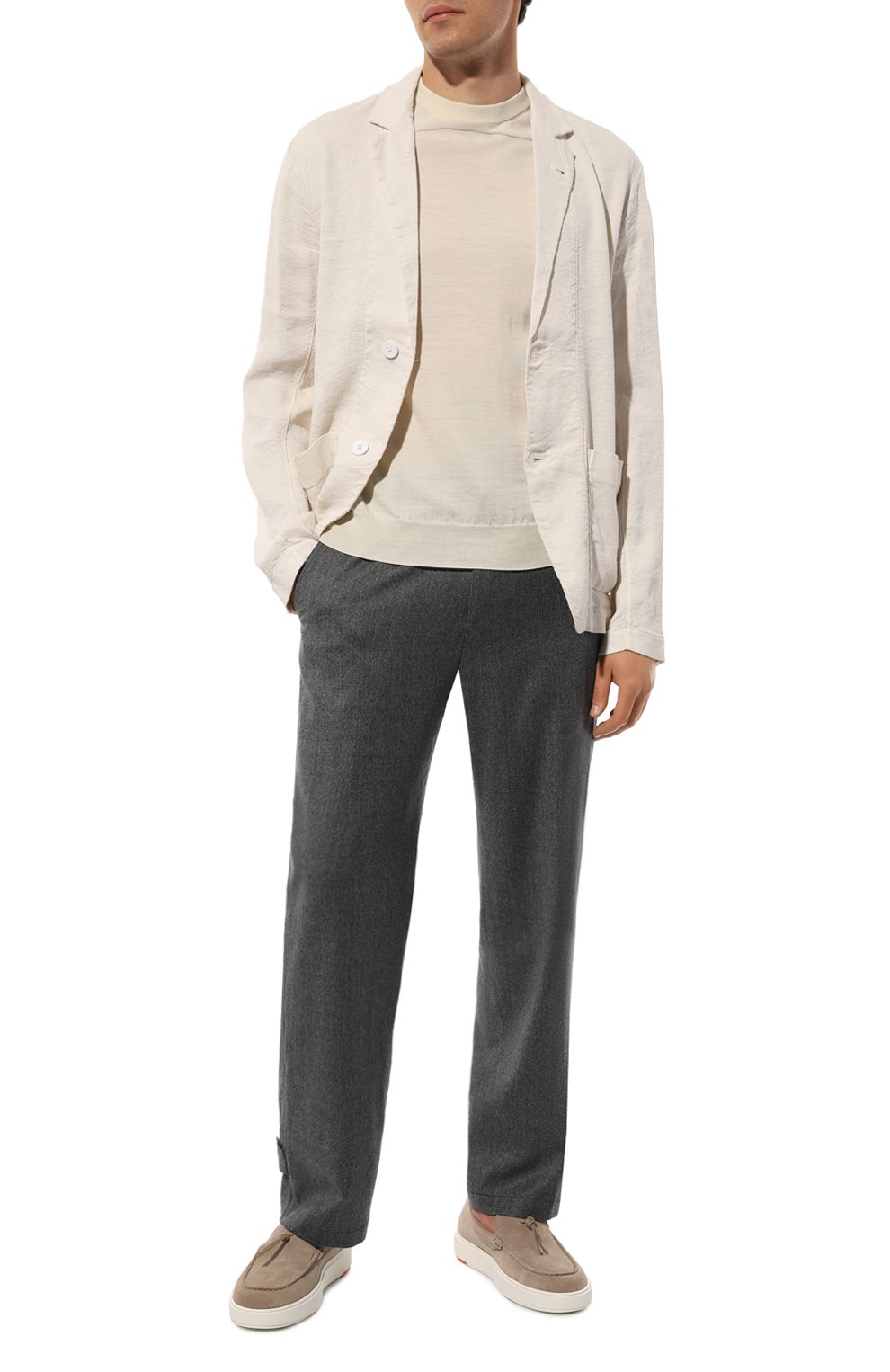 Пиджак изо льна и вискозы TRANSIT, арт. CFUTRWH171, фото 2