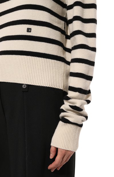 Пуловер из шерсти и кашемира LOW CLASSIC, арт. L0W22FW_KN26IV, фото 4