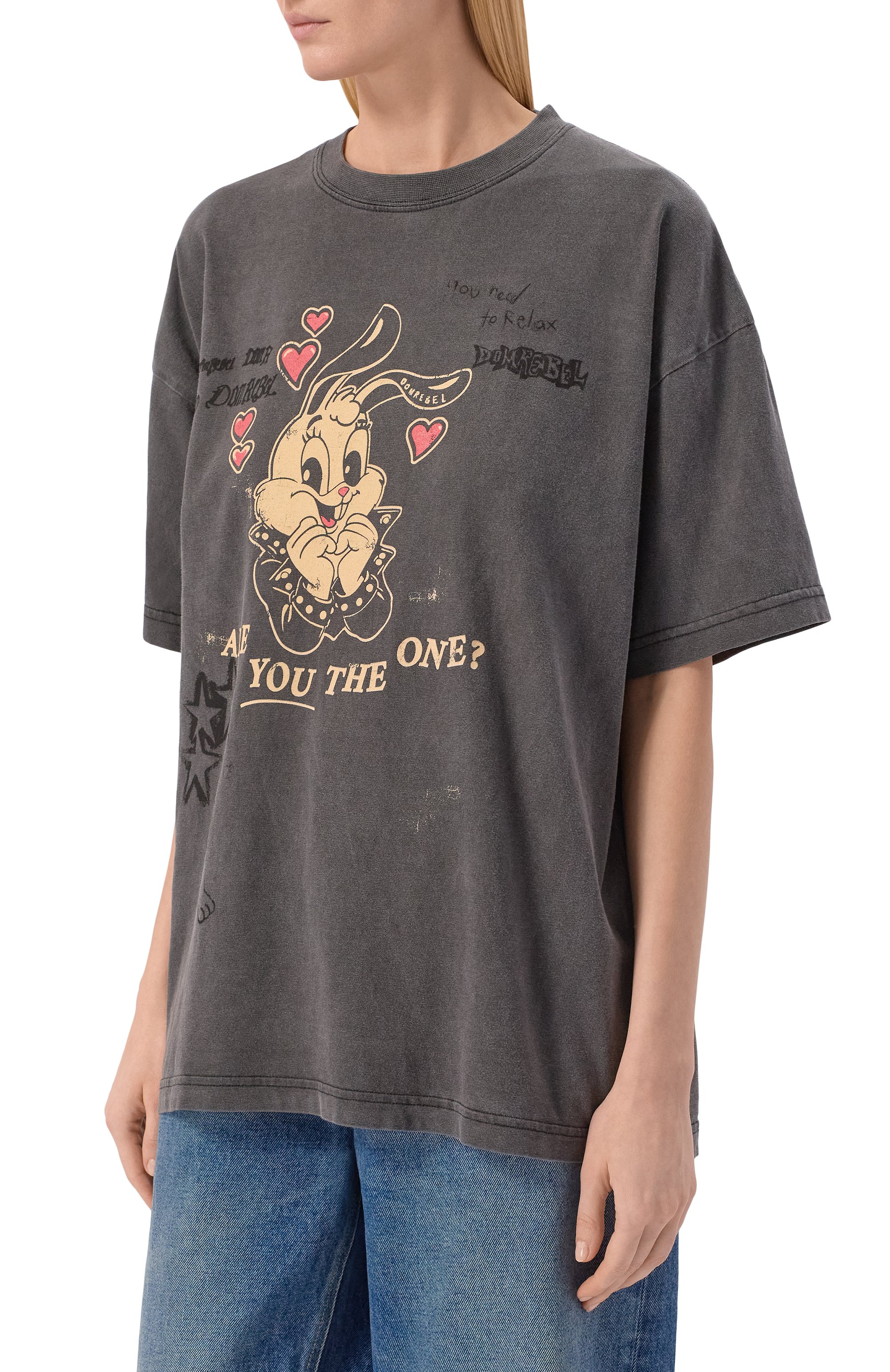 Хлопковая футболка DOMREBEL, арт. THE 0NE/T-SHIRT, фото 3