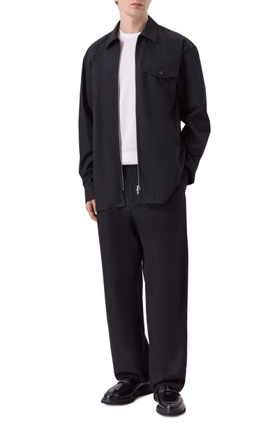 Хлопковая куртка-рубашка DRIES VAN NOTEN, арт. 252-020773-2293, фото 2