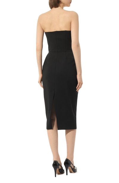 Платье из хлопка и кашемира BORNE BOURGEOIS, арт. SW-DR-BO-2001, фото 4