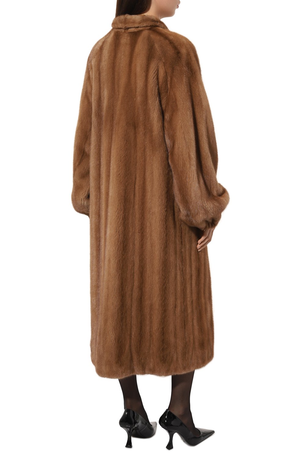 Шуба из меха норки GIULIA GURMAN, арт. С14240117G, фото 4