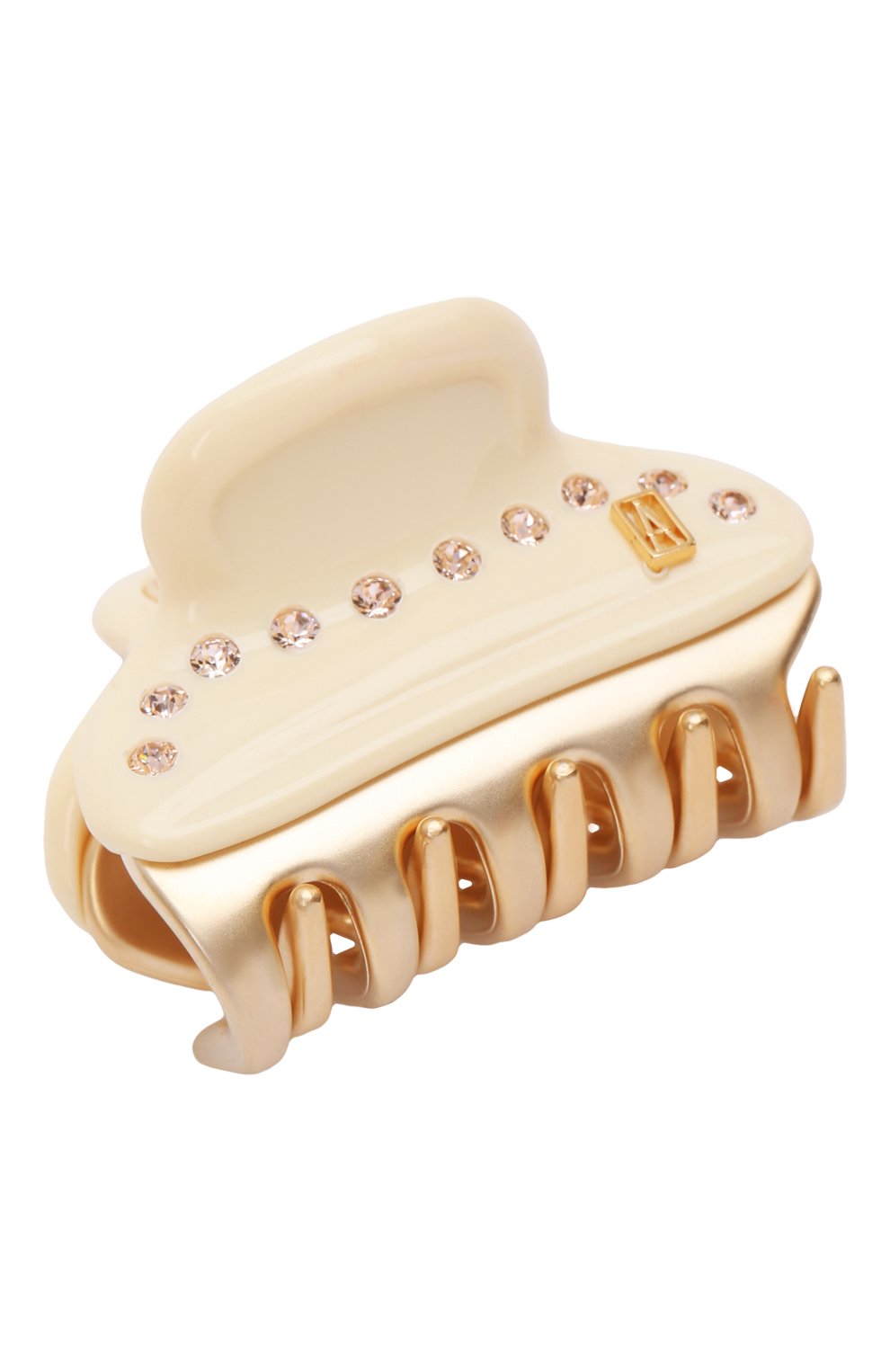 Заколка для волос ALEXANDRE DE PARIS кремового цвета по цене 10790 руб., арт. ICC45-14339-03 I1, фото 3 Заколка для волос ALEXANDRE DE PARIS, арт. ICC45-14339-03 I1, фото 3