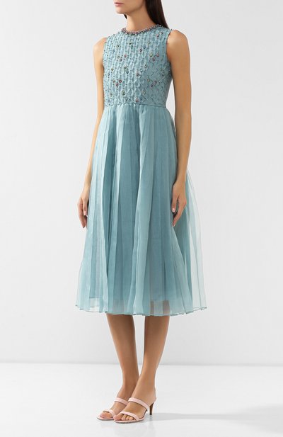 Шелковое платье REDVALENTINO, арт. SR3VA03F/4CA, фото 3