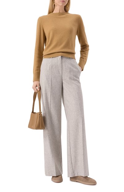 Шерстяные брюки SEVEN LAB серого цвета по цене 15880 руб., арт. SPU.18.240.505, фото 2 Шерстяные брюки SEVEN LAB, арт. SPU.18.240.505, фото 2