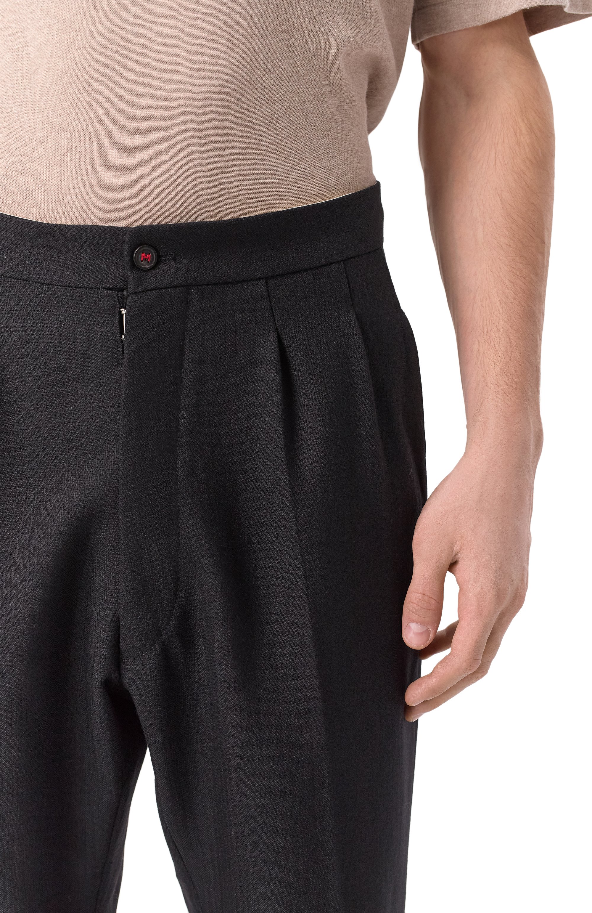 Шерстяные брюки MAISON MARGIELA, арт. SI1KA0010/S60307, фото 5