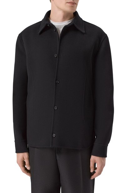 Шерстяная куртка-рубашка JIL SANDER, арт. J22SW0175/J40035, фото 3