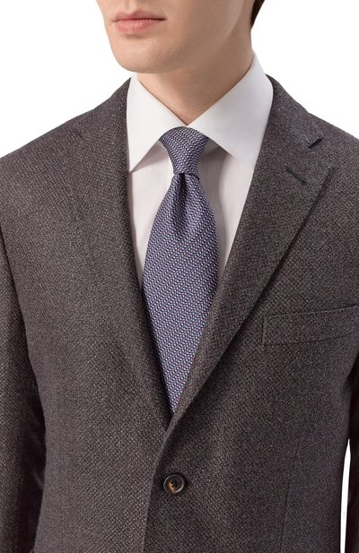 Мужской шелковый галстук BRIONI, арт. 062I00/PD482