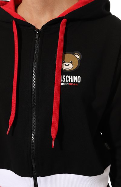 Хлопковая толстовка MOSCHINO, арт. 232V6/V1718/4413, фото 5