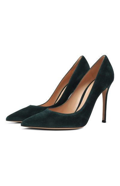 Женские замшевые туфли gianvito 105 GIANVITO ROSSI, арт. G28470.15RIC.CAMHUNT