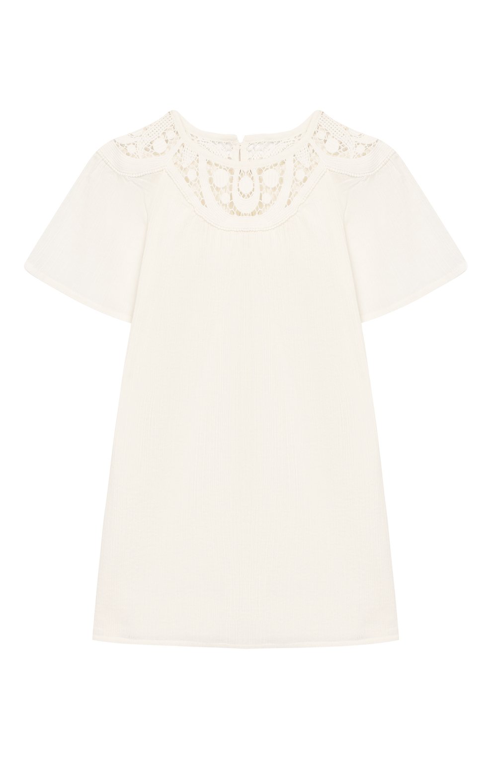 Хлопковое платье CHLOÉ, арт. C12724/6A-12A, фото 1