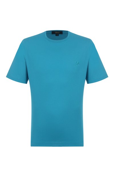 Хлопковая футболка ZILLI, арт. TSR02AM0100VLE000, фото 1