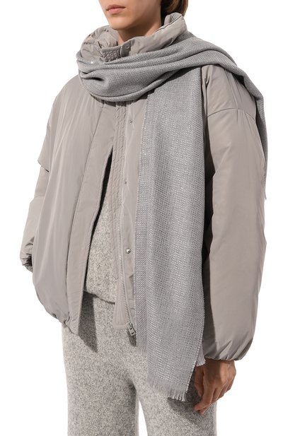 Шерстяной шарф LORENA ANTONIAZZI, арт. A24300SP08A/9999, фото 2