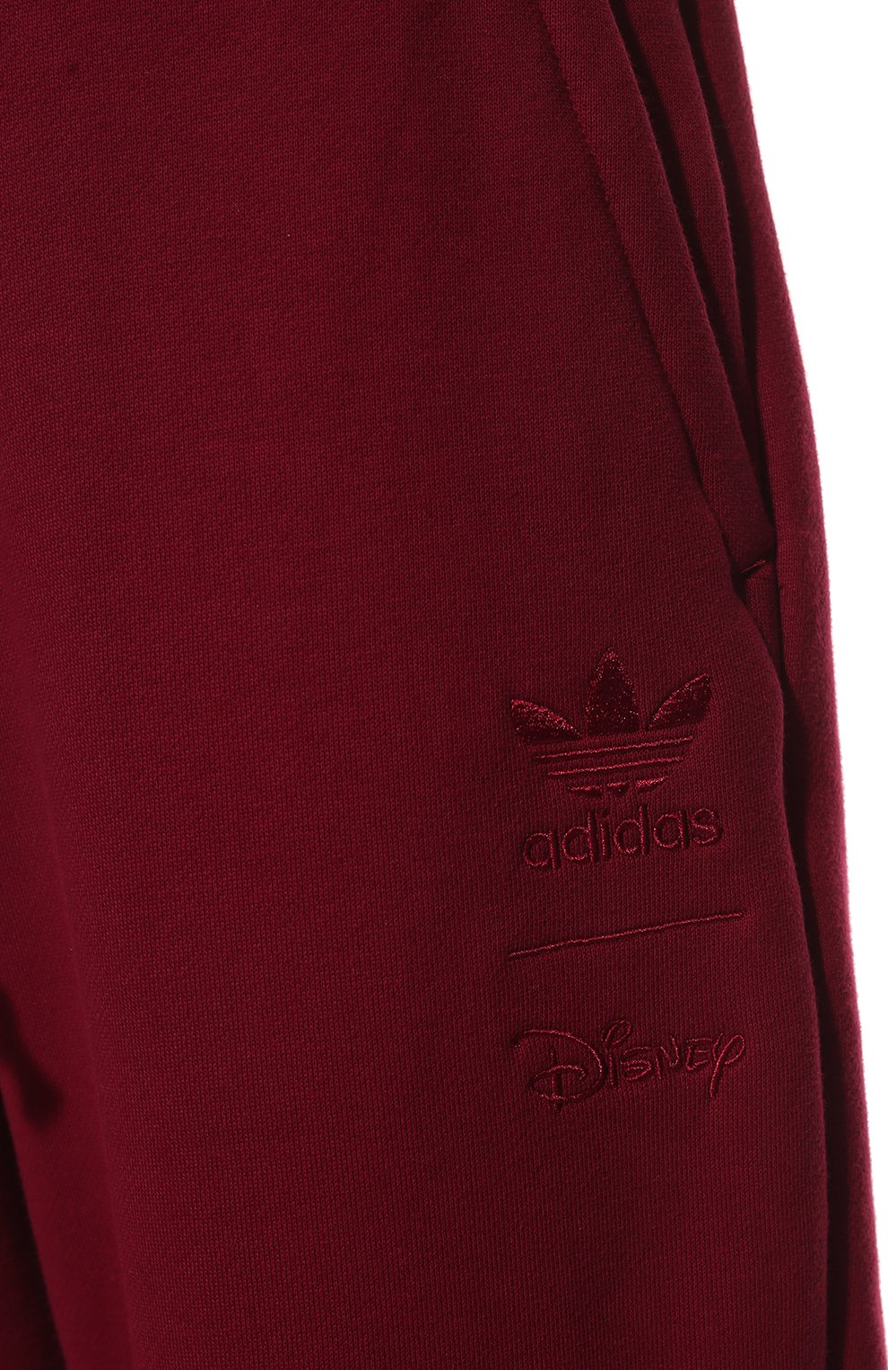 Хлопковые джоггеры ADIDAS ORIGINALS красного цвета по цене 7670 руб., арт. HD2756, фото 5 Хлопковые джоггеры ADIDAS ORIGINALS, арт. HD2756, фото 5