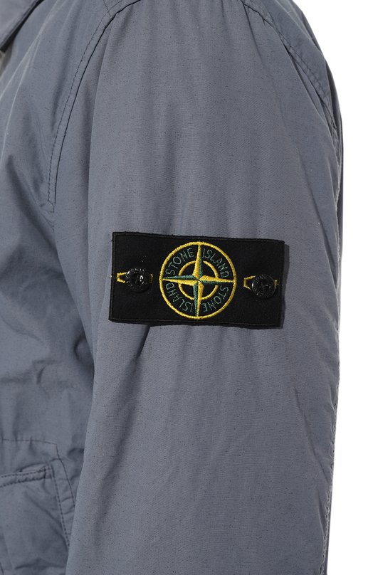 фото Утепленный плащ stone island