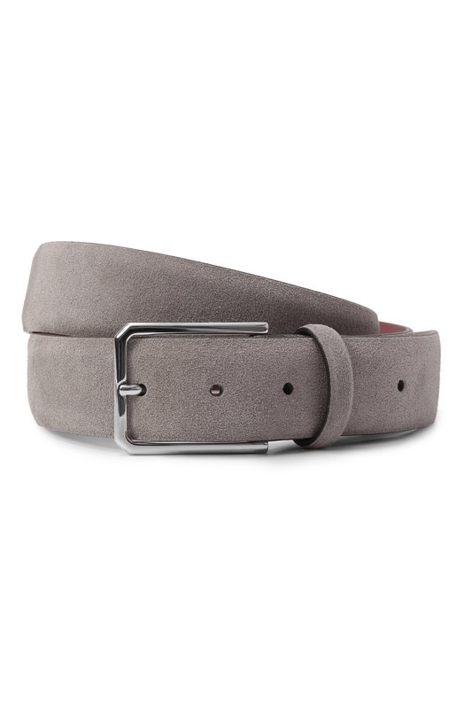 Замшевый ремень Santoni CM35VS003B91E2M0S50 Бежевый CM35VS003B91E2M0S50