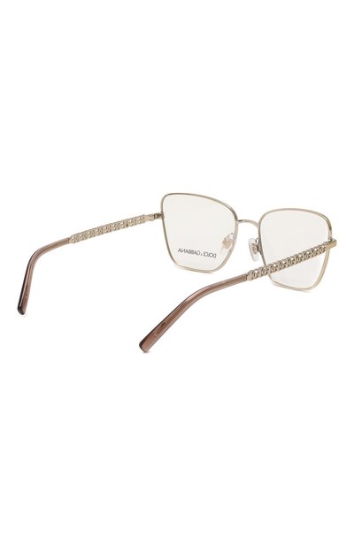 Оправа DOLCE & GABBANA золотого цвета по цене 36700 руб., арт. 1346-1365, фото 4 Оправа DOLCE & GABBANA, арт. 1346-1365, фото 4
