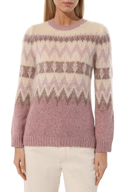 Свитер из шерсти и вискозы WOOLRICH, арт. CFWWKN0298FRUF0702, фото 3