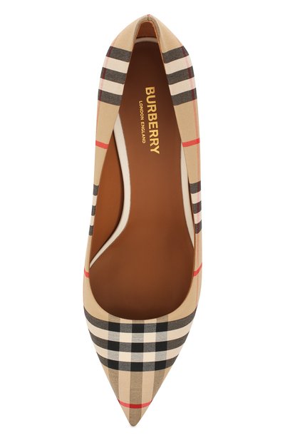 Текстильные туфли BURBERRY, арт. 8024075, фото 5