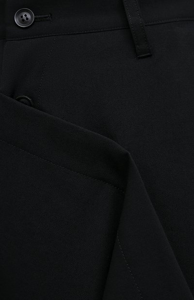 Шерстяные брюки YOHJI YAMAMOTO, арт. NR-P07-100, фото 5