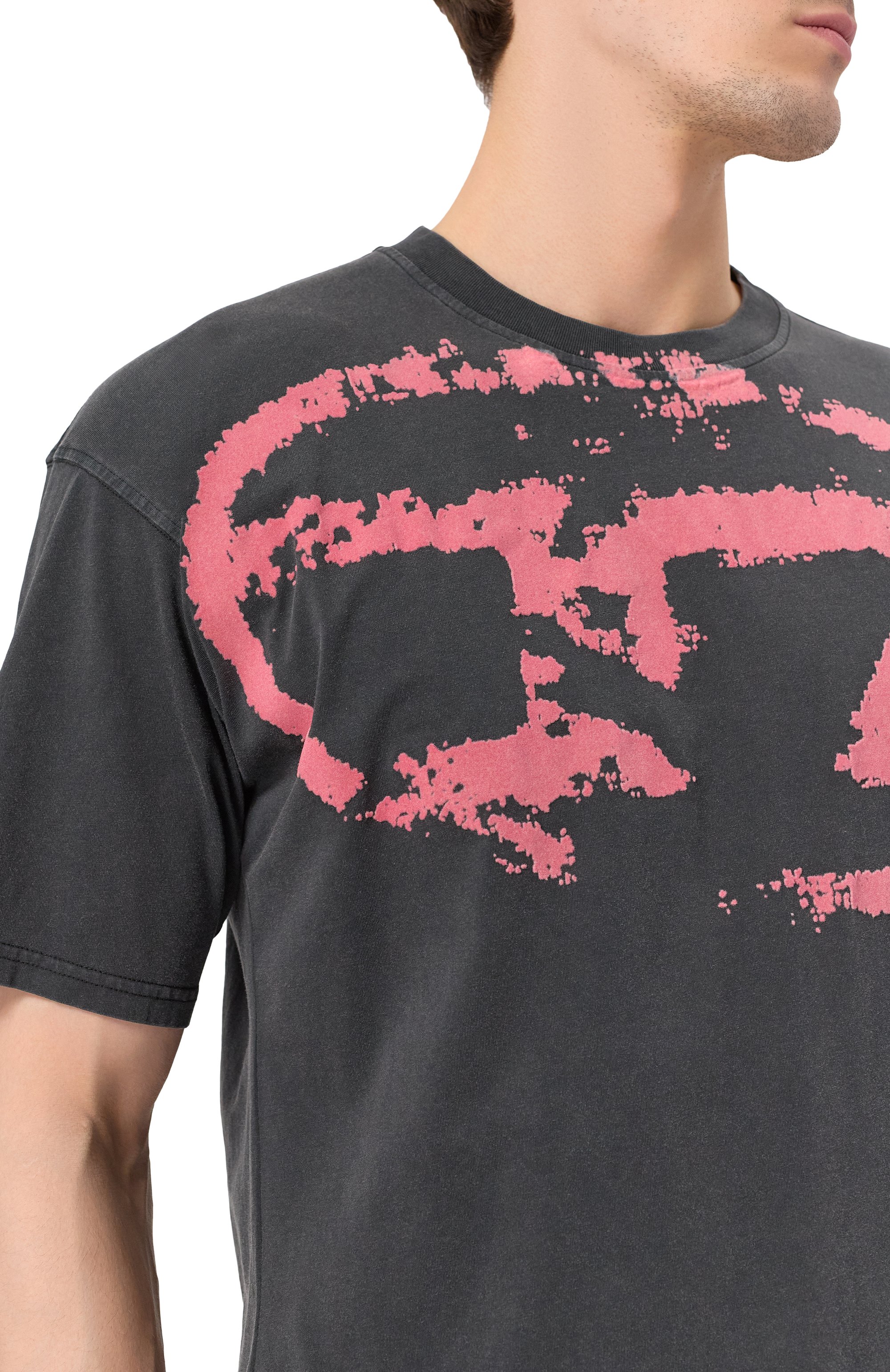 Хлопковая футболка DIESEL, арт. A16911/0TKAB, фото 5