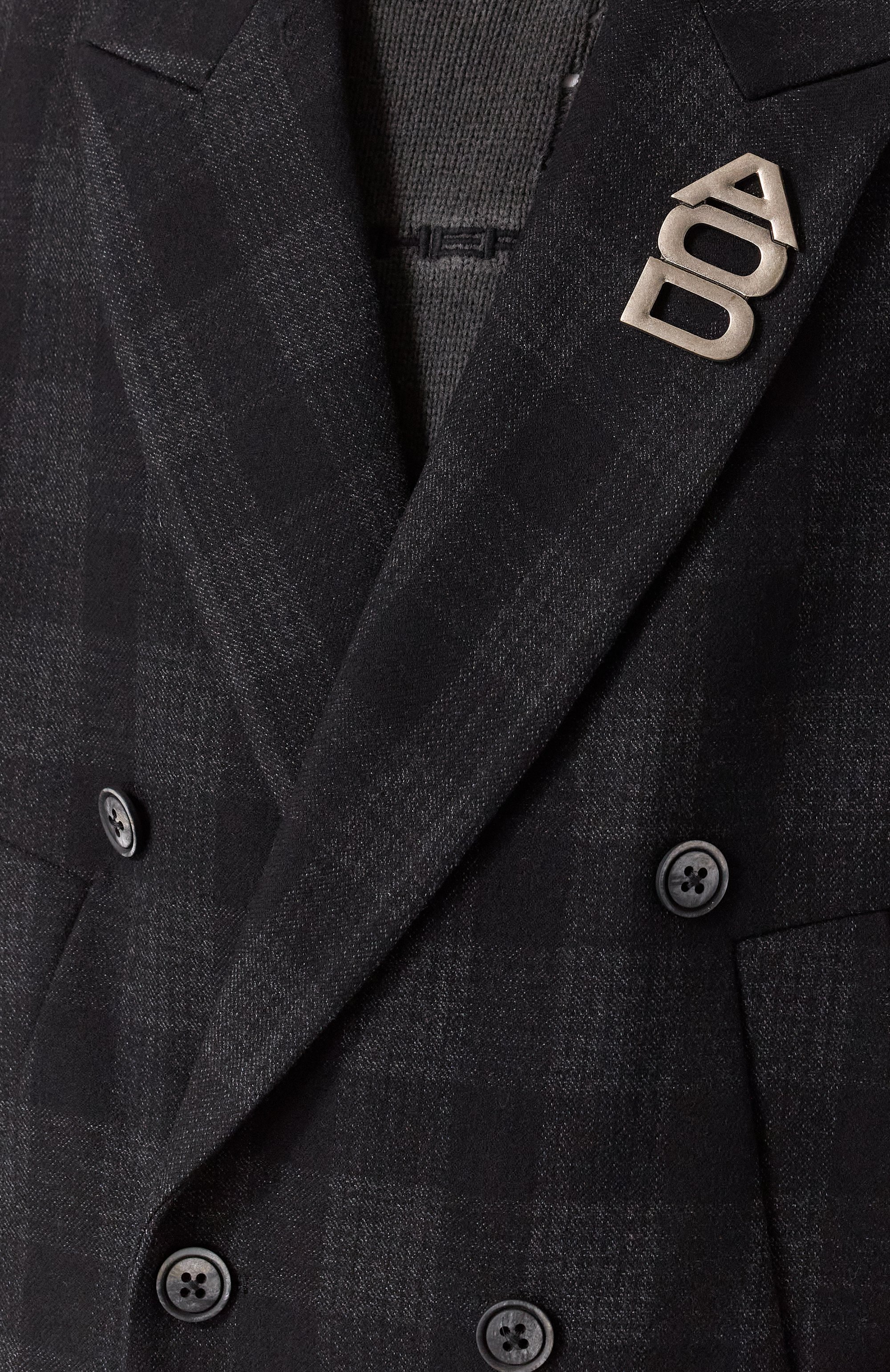 Пальто AN OTHER DATE темно-серого цвета по цене 94550 руб., арт. F50DMAC0022, фото 5 Пальто AN OTHER DATE, арт. F50DMAC0022, фото 5