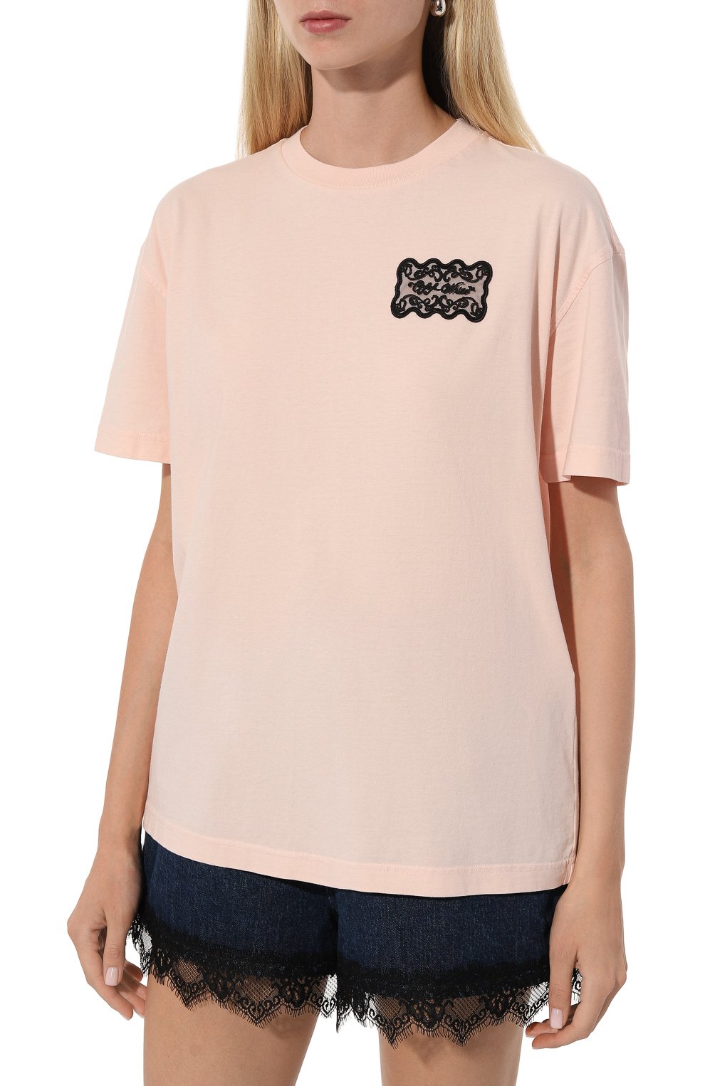 Хлопковая футболка OFF-WHITE, арт. 0WAA089F24JER007, фото 3