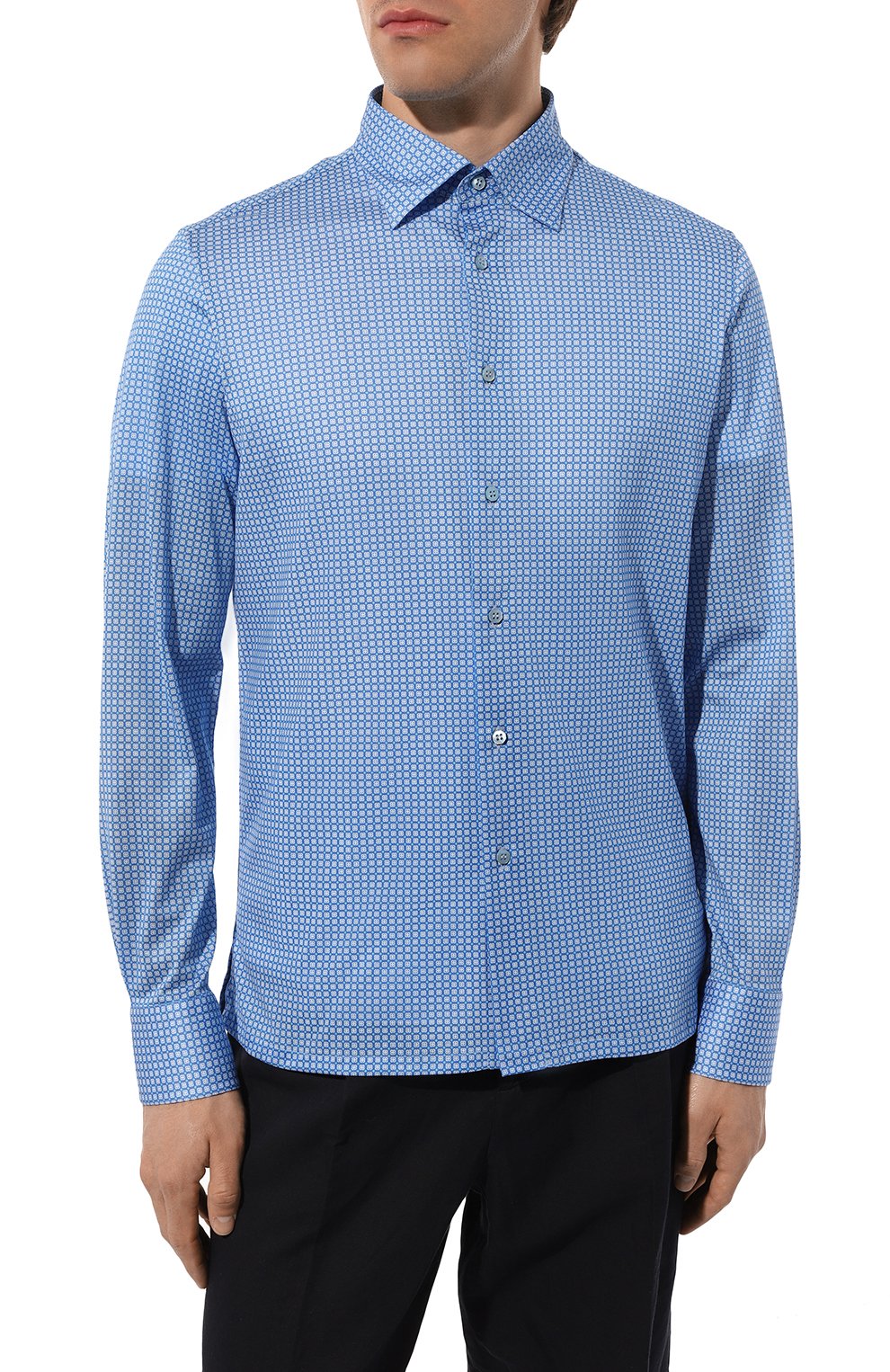 Хлопковая рубашка STEFANO RICCI, арт. CX007356/JC2701, фото 3