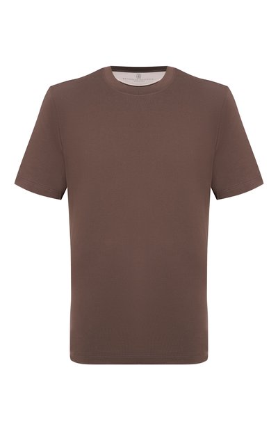 Хлопковая футболка BRUNELLO CUCINELLI, арт. M0B131308, фото 1