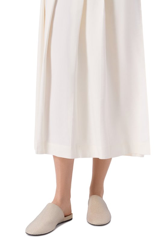 Замшевые сабо Premiata M7009/CAM0SCI0+STRASS Кремовый  M7009/CAM0SCI0+STRASS Фото 2