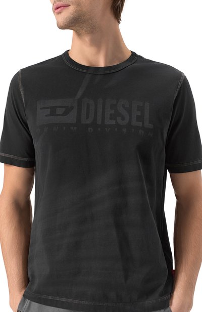 Хлопковая футболка DIESEL, арт. A16428/0LJBS, фото 5