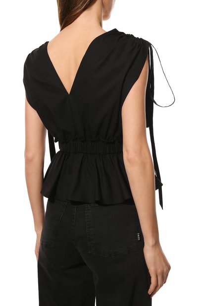 Хлопковый топ REDVALENTINO, арт. XR0AED50/0VU, фото 4