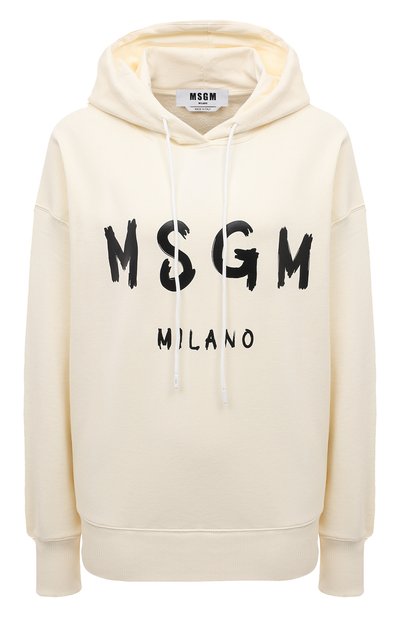 Хлопковое худи MSGM, арт. 2000MDM515 200000, фото 1