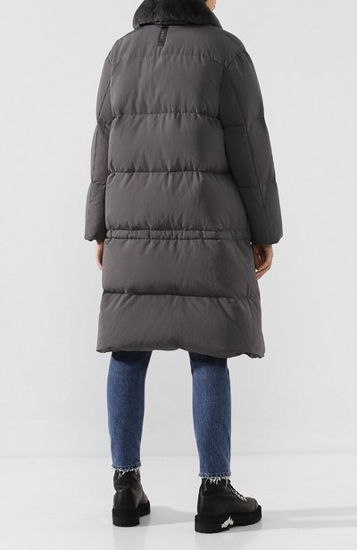 Пуховик с меховой отделкой ADD, арт. WAW881, фото 4