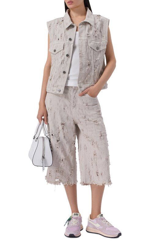 Комбинированные кроссовки Super Vintage Autry A1UNWVLWYS06 Фиолетовый  A1UNWVLWYS06 Фото 3