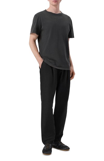 Брюки NEVER ENOUGH черного цвета по цене 39950 руб., арт. 2B5M019-148/MPA020 W138, фото 2 Брюки NEVER ENOUGH, арт. 2B5M019-148/MPA020 W138, фото 2