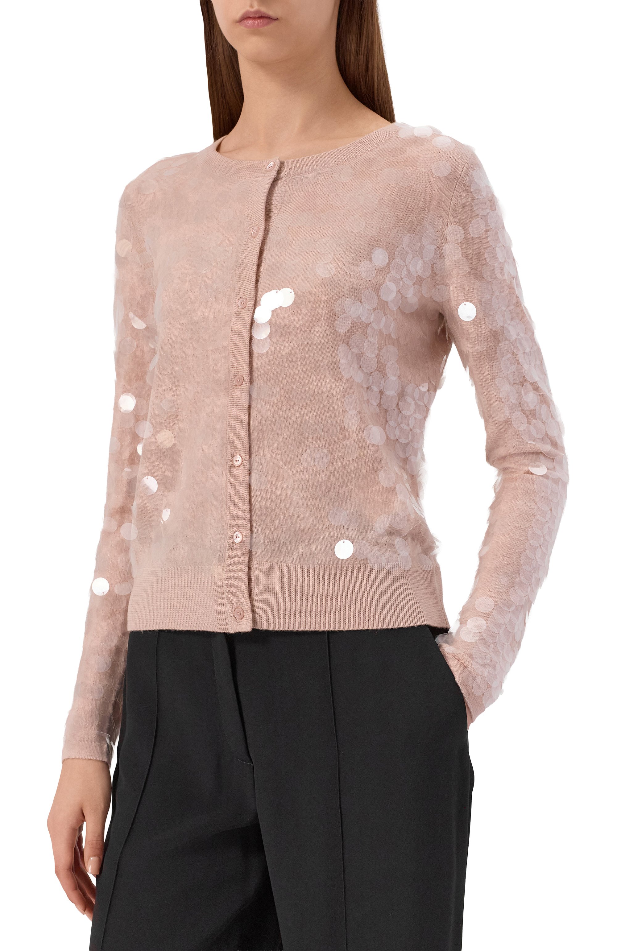 Шерстяной кардиган MAX MARA STUDIO, арт. NECT0N, фото 3