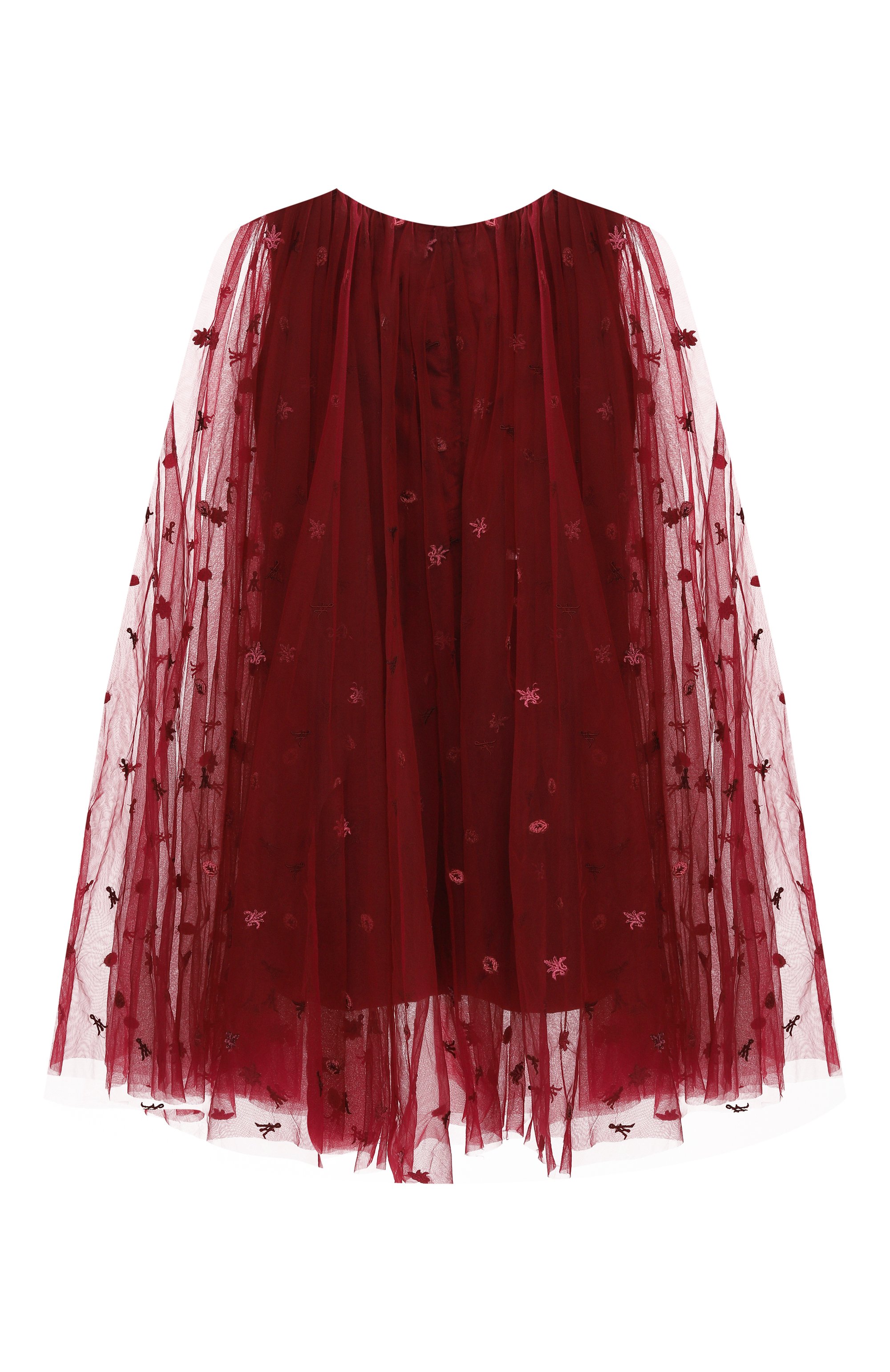 Платье MAISON AVA бордового цвета по цене 79100 руб., арт. MA-FW25-GC49, фото 2 Платье MAISON AVA, арт. MA-FW25-GC49, фото 2