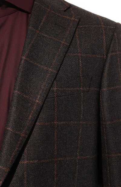 Шерстяной пиджак CORNELIANI, арт. 926008-3816317, фото 5