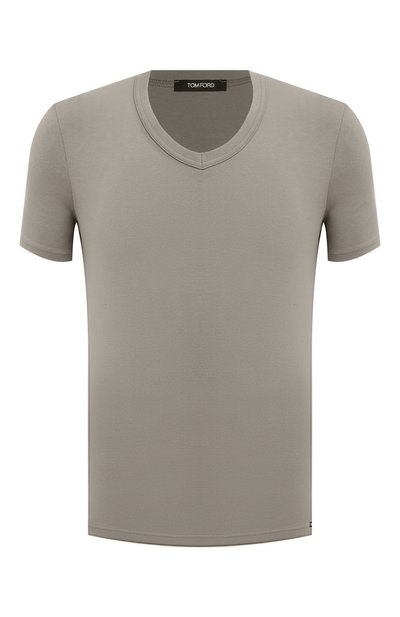 Мужская хлопковая футболка TOM FORD, арт. T4M09104