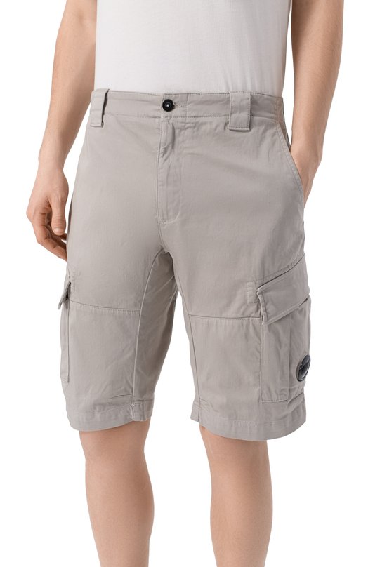 Хлопковые шорты C.P. Company 20CMBE746A/005694G Серый  20CMBE746A/005694G Фото 3