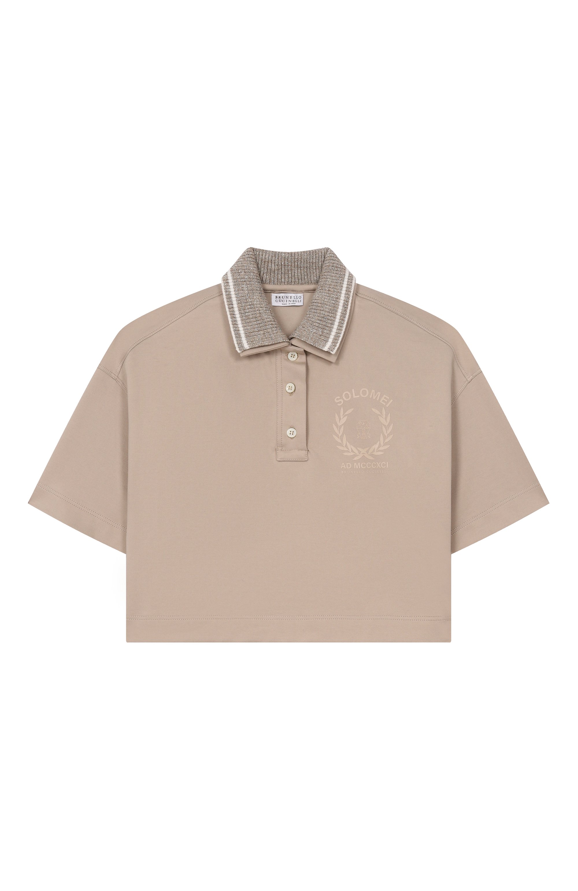 Хлопковое поло BRUNELLO CUCINELLI, арт. BL946E450A, фото 1