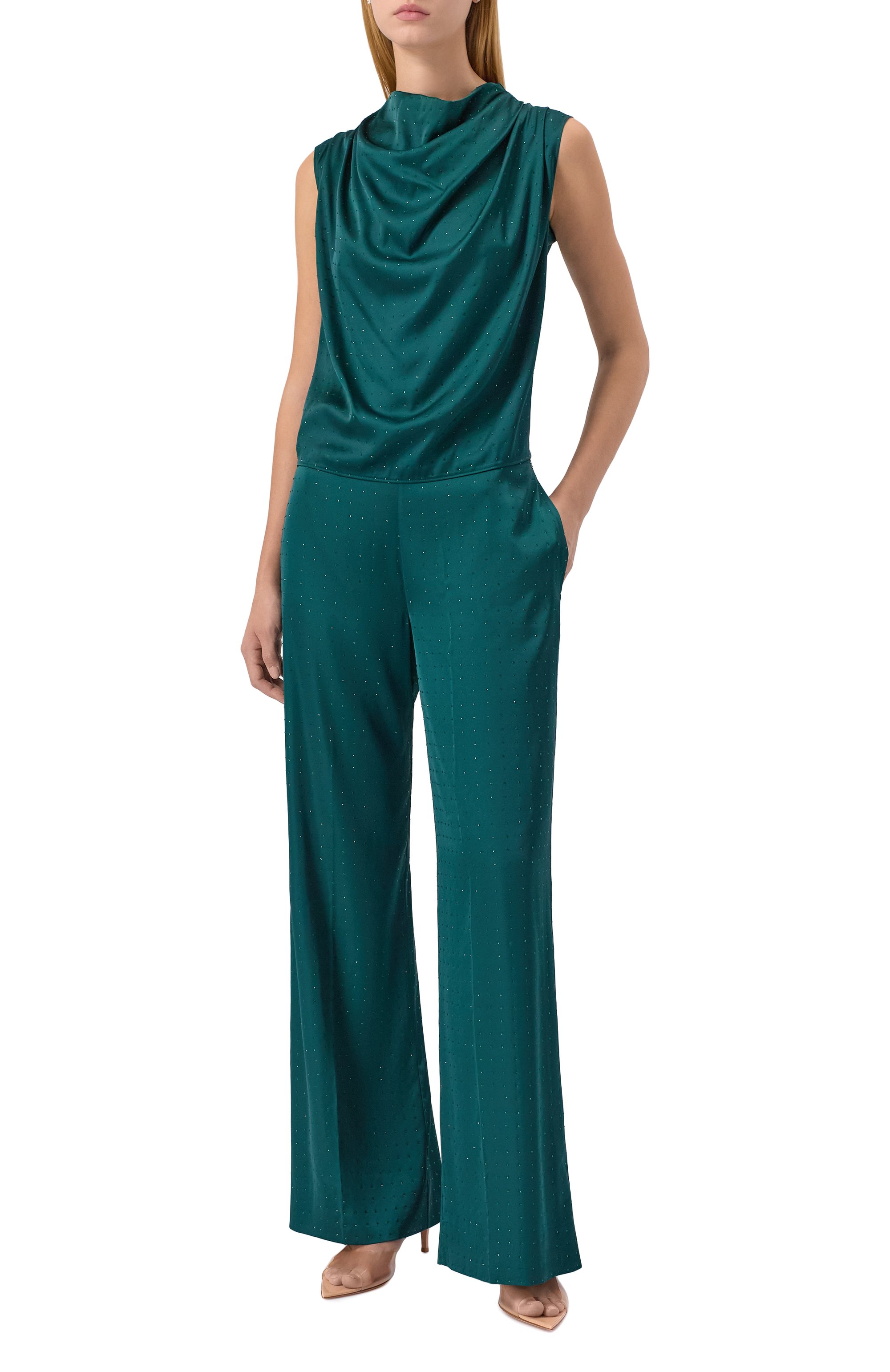 Атласные брюки HUGO, арт. 50547207, фото 2