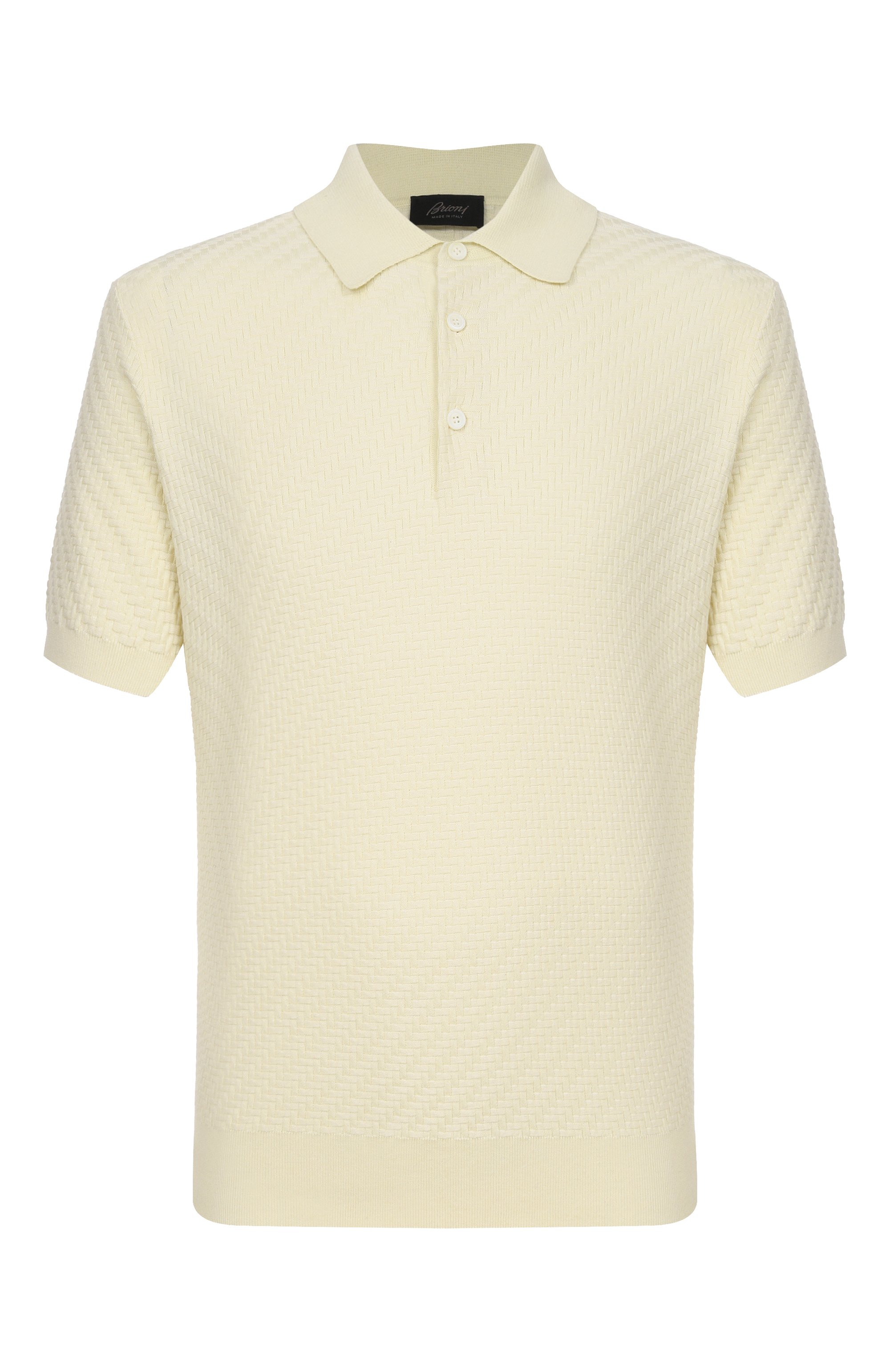 Поло из хлопка и шелка BRIONI, арт. UMR200/PAK22, фото 1