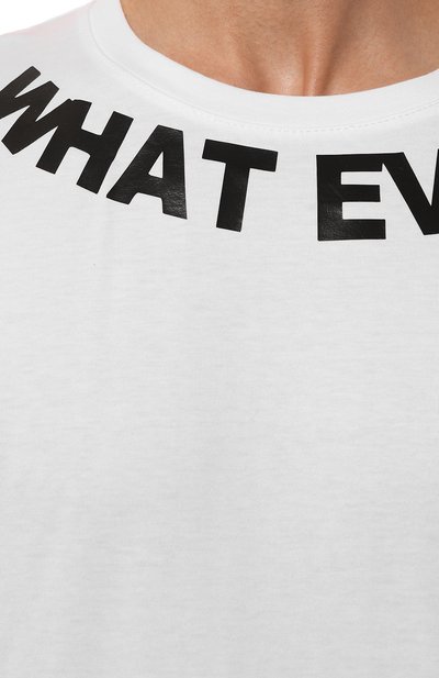 Хлопковая футболка BISIBIGLIO, арт. 0F WHAT EVER, фото 5