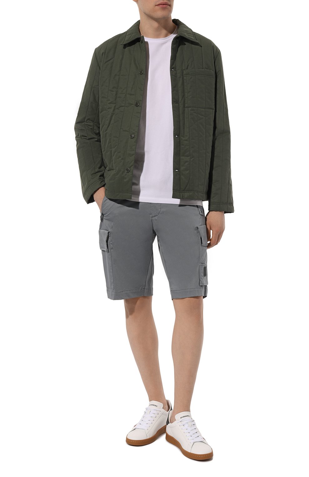 Хлопковые шорты C.P. COMPANY, арт. 16CLBE035A110042A, фото 2