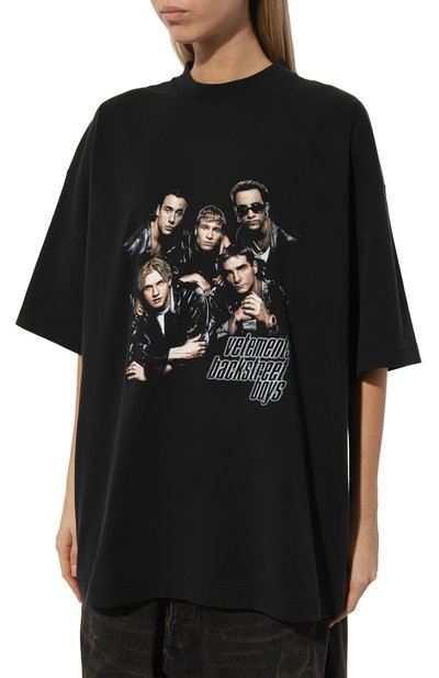 Хлопковая футболка VETEMENTS, арт. UA66TR620B, фото 3