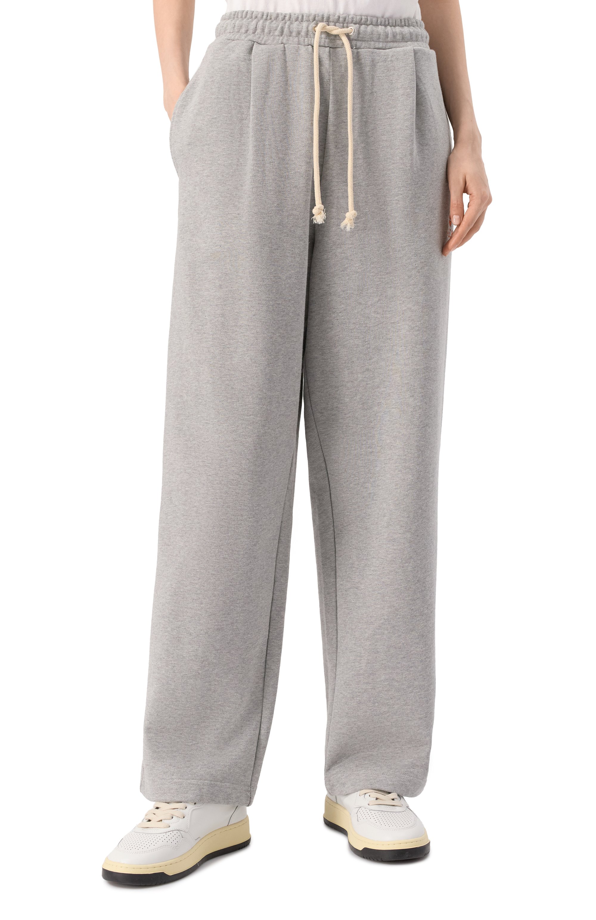 Хлопковые брюки AECA WHITE, арт. AWCMFWBDBPLSO001C0.GREY (M), фото 3